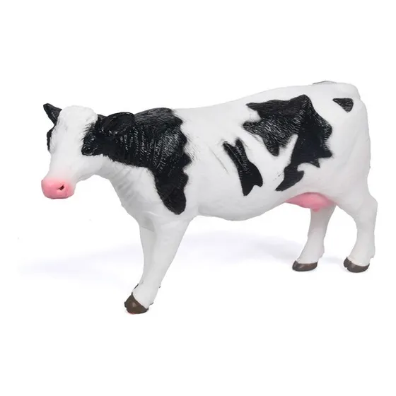 Vaca Gigante De Goma Animal De Juguete Granja 28x18 Cm