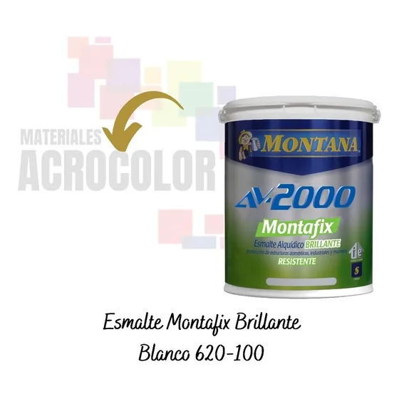 Pintura De Aceite Blanca Montafix Av2000 Montana 