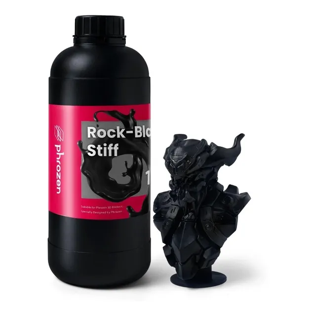 Resina Phrozen Stiff Rock-black Para Impresora 3d 1lt Color Negro
