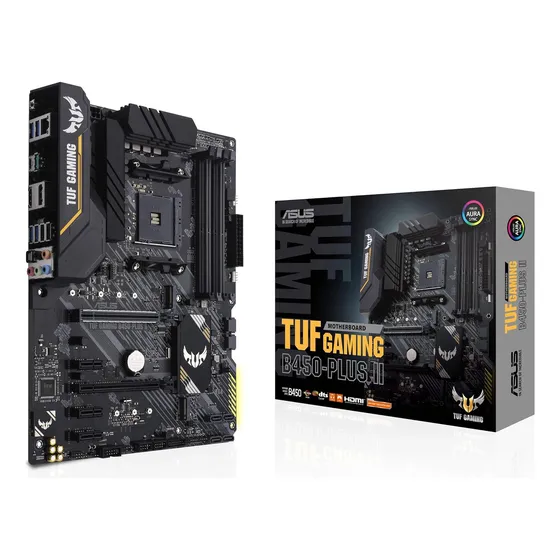 Asus Tuf Gaming B450-plus Ii Amd Am4 Ryzen 5000 Atx Mothe...