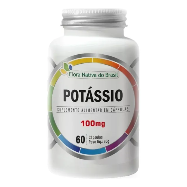 Potasio Dolor Calambres 60 Capsulas Citrato De Potasio