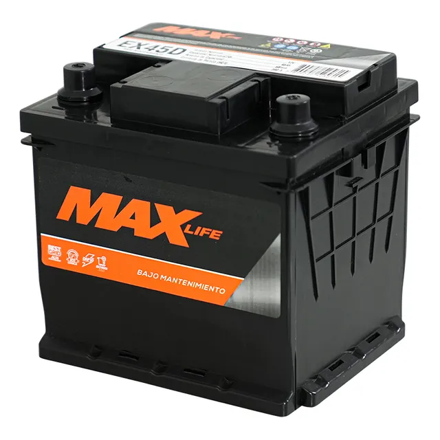 Bateria Max 75 Amp 20x17x17 Positivo Derecho