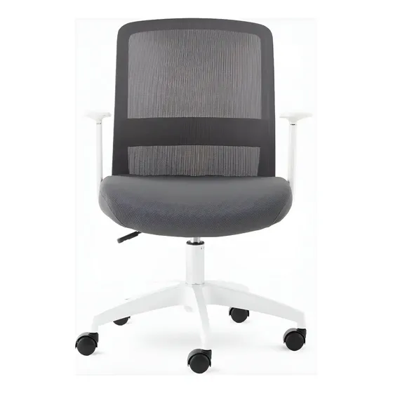 Silla Oficina Mesh Gris Form Color Gris claro