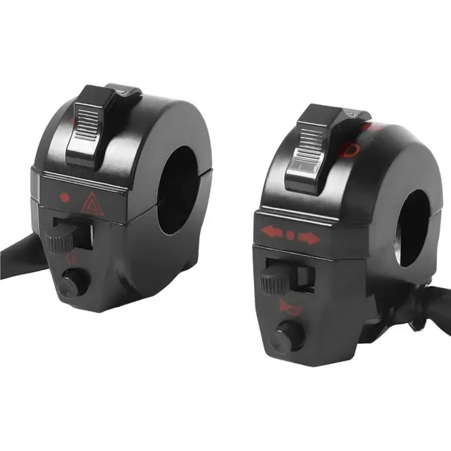 Par Punho Comutador Comando Chave De Luz Dafra Super 50 50cc
