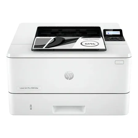 Impressora Hp Laserjet Pro 4003dw A4 Mono Wi-fi Usb 2.0 Bluetooth Ethernet Duplex - Branco 127v