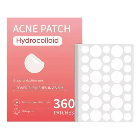 Parche De Ácido Salicílico Invisible Acné Alta Gama 360 Pcs