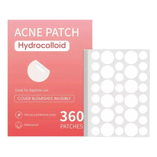 Parche De Ácido Salicílico Invisible Acné Alta Gama 360 Pcs