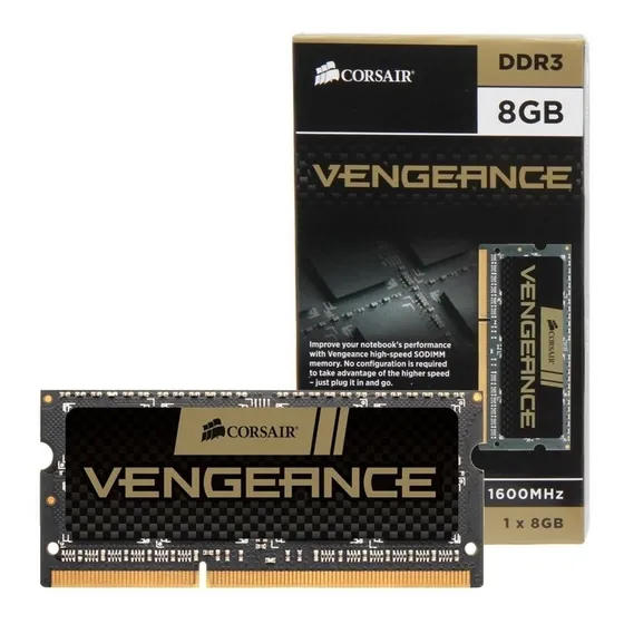 Memoria Ram Corsair Ddr3 8gb Pc3-12800 1600mhz Laptop 1.5v
