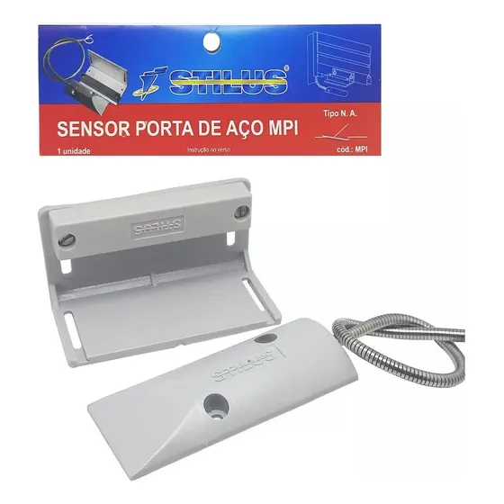 Sensor Magnetico Porta Aco Enrolar Suporta Ate 4000kgs