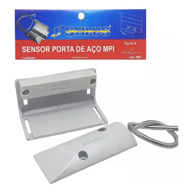Sensor Magnetico Porta Aco Enrolar Suporta Ate 4000kgs