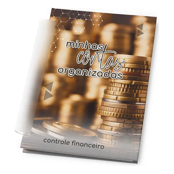 Caderno De Controle Financeiro - Planner Neutro Org. Contas