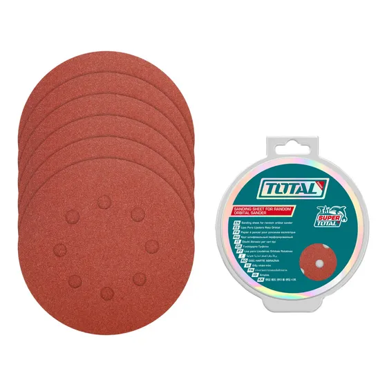 50 Lijas Con Velcro Lijadora Roto Orbital 5 125mm Total Cantidad De Granos 0