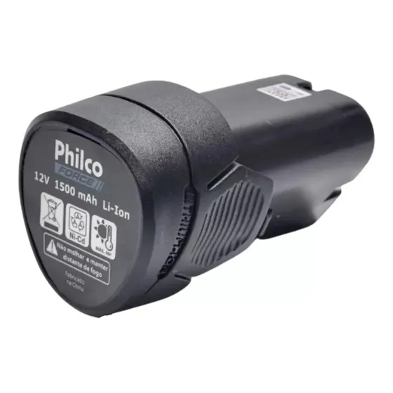 Bateria Philco 12V 1.5Ah Li-Ion para Parafusadeira Modelos PPF03 BPF03