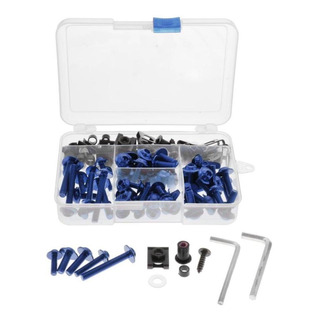 Perno Montaje Para Motocicletas Tornillos 6mm De Azul Perno Montaje Para Motocicletas Tornillos 6mm De Azul