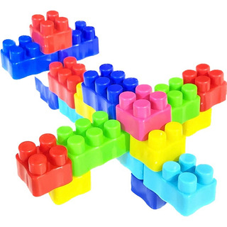 Kit Multiblocos Com 1000 Peças - Blocos - Montar - Criança Kit Multiblocos Com 1000 Peças - Blocos - Montar - Criança