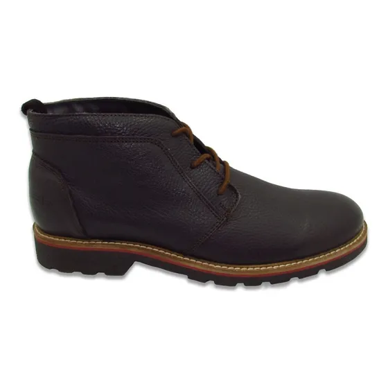 Dockers Botineta Cabellero D228641 Cafe Piel Vacuno