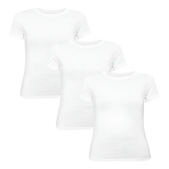 Camiseta Sublimable Dama Subliprint Recta Pack X3 Disershop