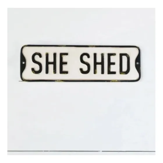 Pd Home Signo Calle Vintage She Shed