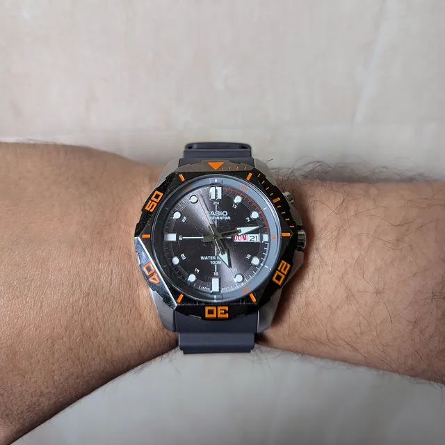 Reloj Casio Mtd-1080 Original Usado En Buen Estado