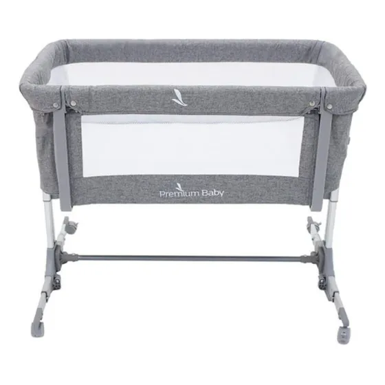 Cuna Portátil Adaptable Kamy (gris) Pb2242 Premium Baby