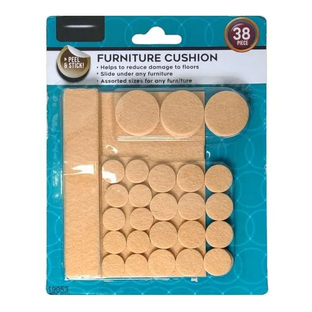 Kit Deslizadores Cojín De Fieltro Almohadilla Autoadhesiva 