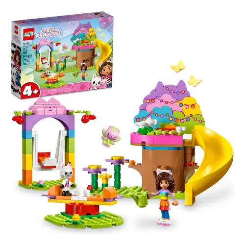 Kit Lego Gabby's Dollhouse 10787 Fiesta En El Jardín 130 Pz