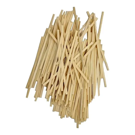 Agitadores De Madera Bamboo 18cm Pack X 1.000 Unidades