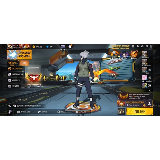 Cuenta Freefire 