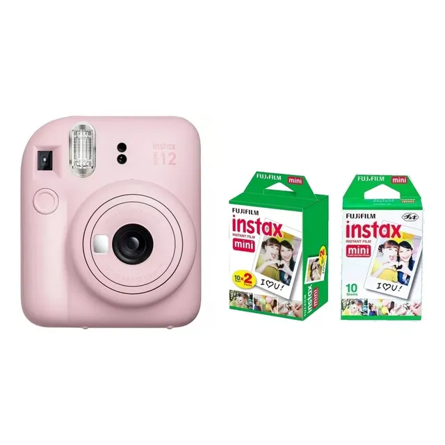 Cámara Fujifilm Instax Mini 12 + 30 Fotos Original Oficial