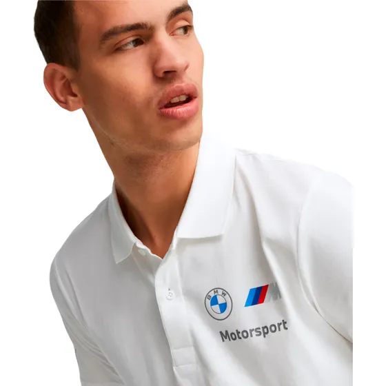 Camiseta Polo Puma Ess Bmw M Motorsport Hombre-blanco