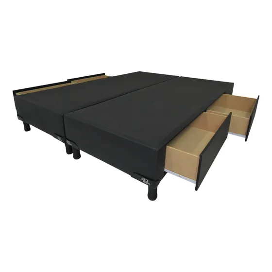 Cama Con 4 Cajones, 2 Plazas 180 X 200 Cm Entrega Sin Cargo*
