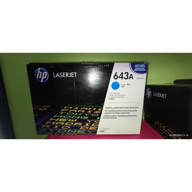 Original Toner Hp 643a Q5951a Laserjet 4700a Caracas 