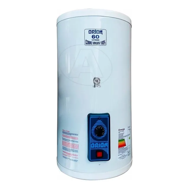 Termotanque Calefon Orion 60 Lts Cobre Virgen 15 Años Albion