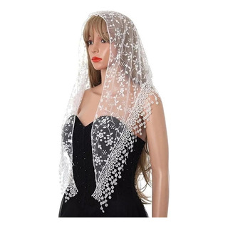 Velos De Iglesia De Encaje Velo De Mantilla Para Novias Cató Velos De Iglesia De Encaje Velo De Mantilla Para Novias Cató