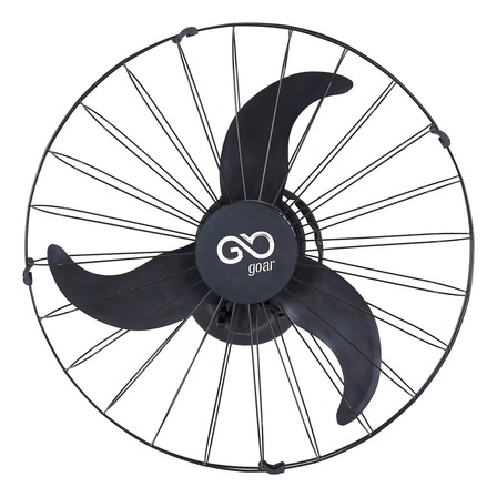 Ventilador De Parede 60 Cm Oscilante Preto - V60p Ventilador De Parede 60 Cm Oscilante Preto - V60p