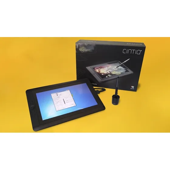 Ótima Mesa Digitalizadora Com Monitor Wacom Cintiq 13hd