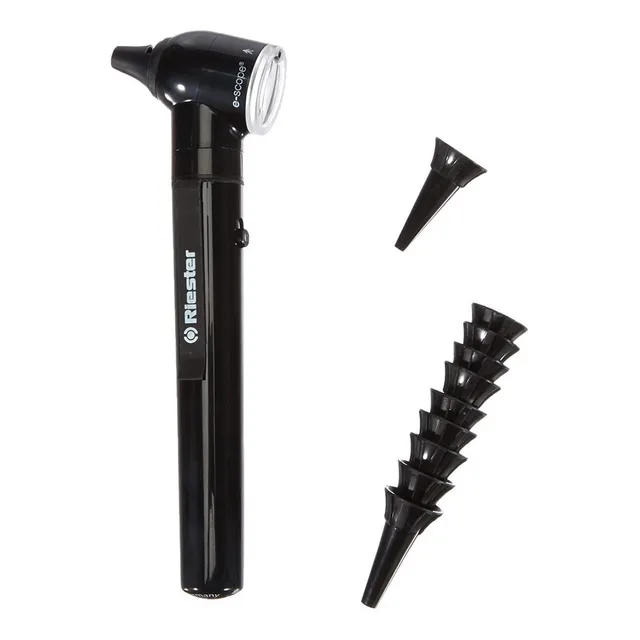 Otoscopio E-scope Portátil Riester Con Estuche