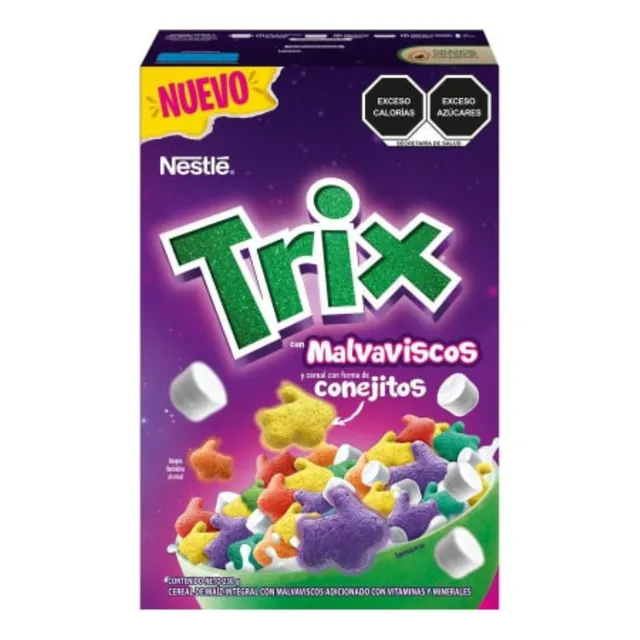 3 Pzas Cereal Nestlé Trix Con Malvaviscos 230 G