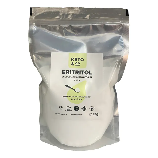 Eritritol 1 Kg - Endulzante 100% Natural
