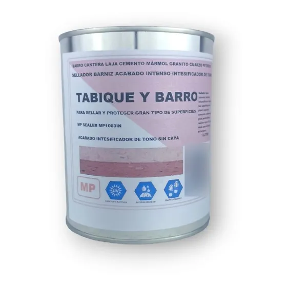 Sellador Intesifica  Tono Marmol Cantera Ladrillo Granito