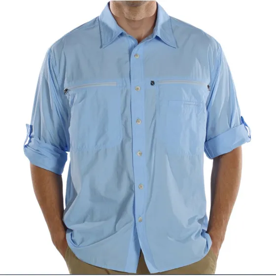 Camisa Caballeros Exofficio. Columbia. Original. Upf 30+