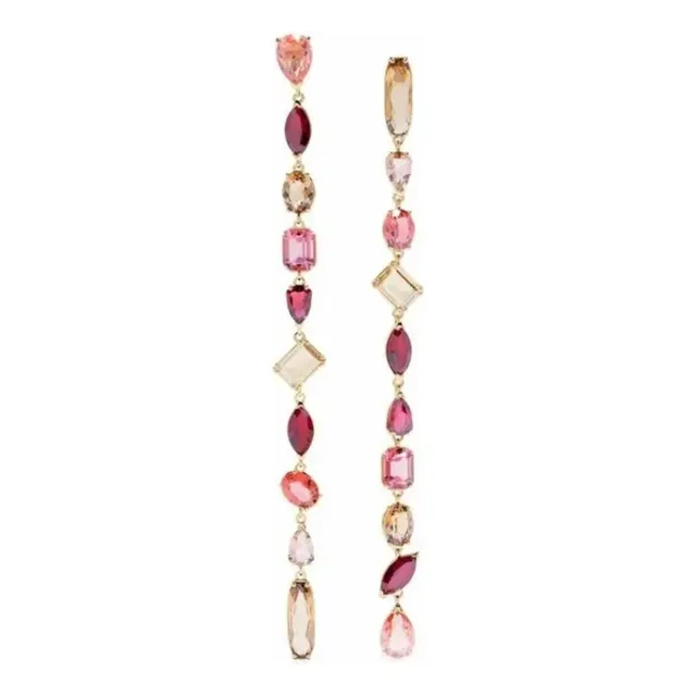 Swarovski Caravanas Drop Largas Distintos Colores