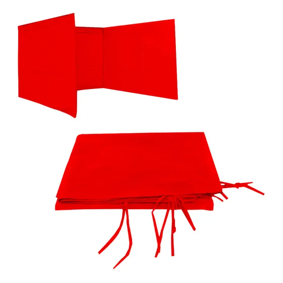 Paredes Toldo 2x2/3x3 (sin Estructura Ni Lona) 100% Impermea Color 2x2 Rojo