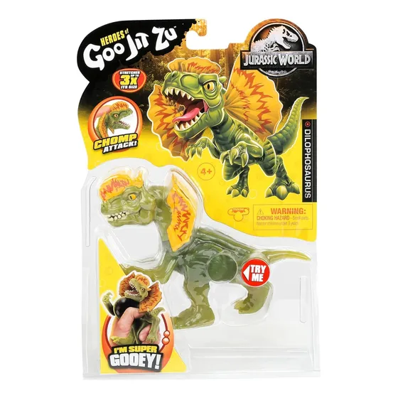  Heroes Of Goo Jit Zu Jurassic World Hero Pack Dilophosaurus