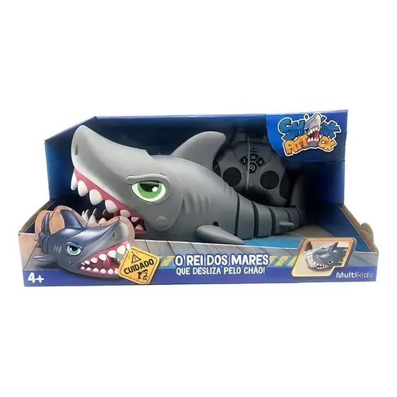 Tubarao De Controle Remoto Shark Attack Multikids
