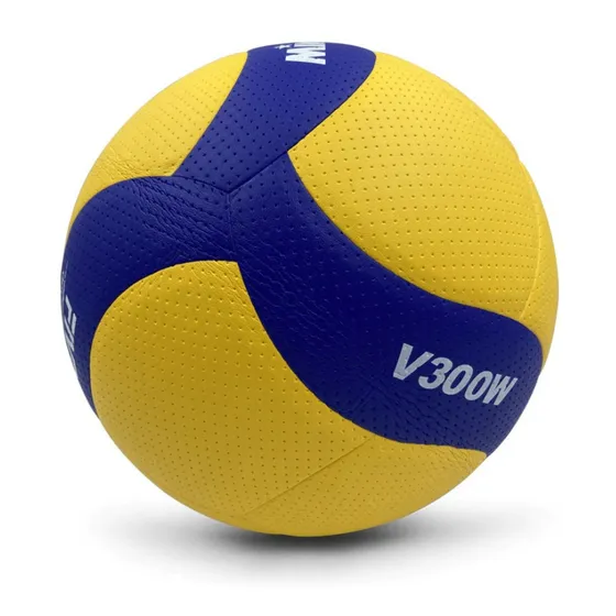 Balón De Voleibol Mikasa V300w Nº 5 Color Amarillo Para Indoor