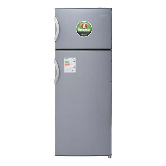 Heladera con freezer Thompson RTH-ME 210 color simil inox con capacidad de 204L