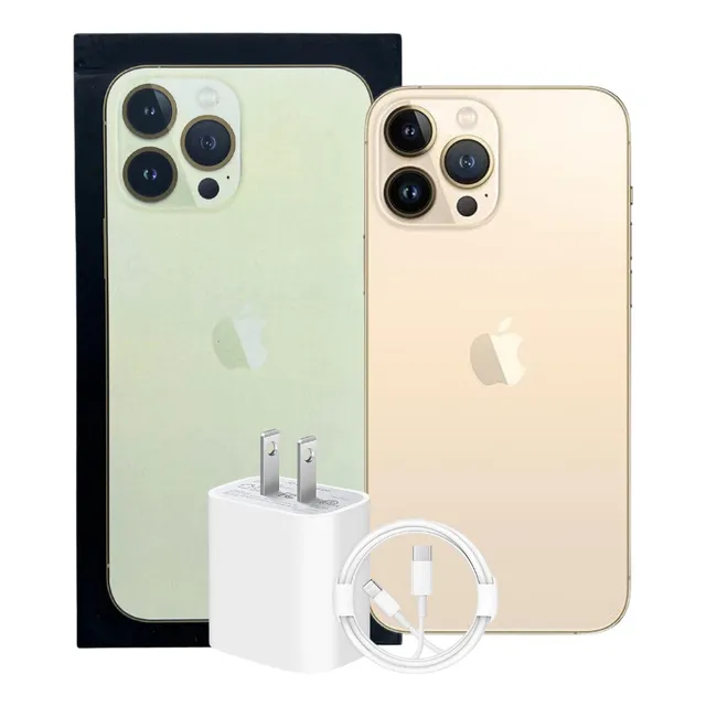 Apple Iphone 13 Pro (256 Gb) - Dorado Con Caja Original Dorado (Reacondicionado)