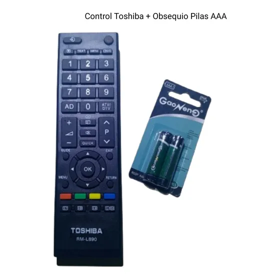 Control Tv Lcd, Led, Smart Universal Toshiba