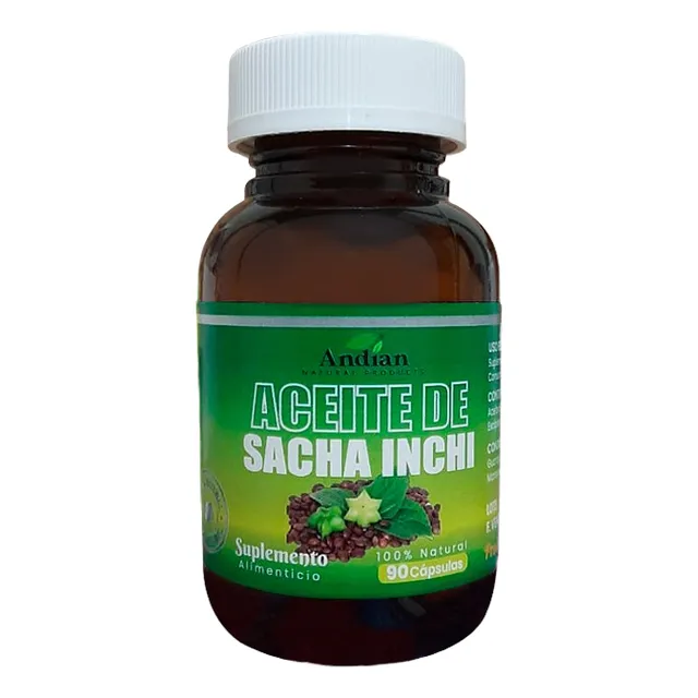 Aceite De Sacha Inchi 90 Capsulas